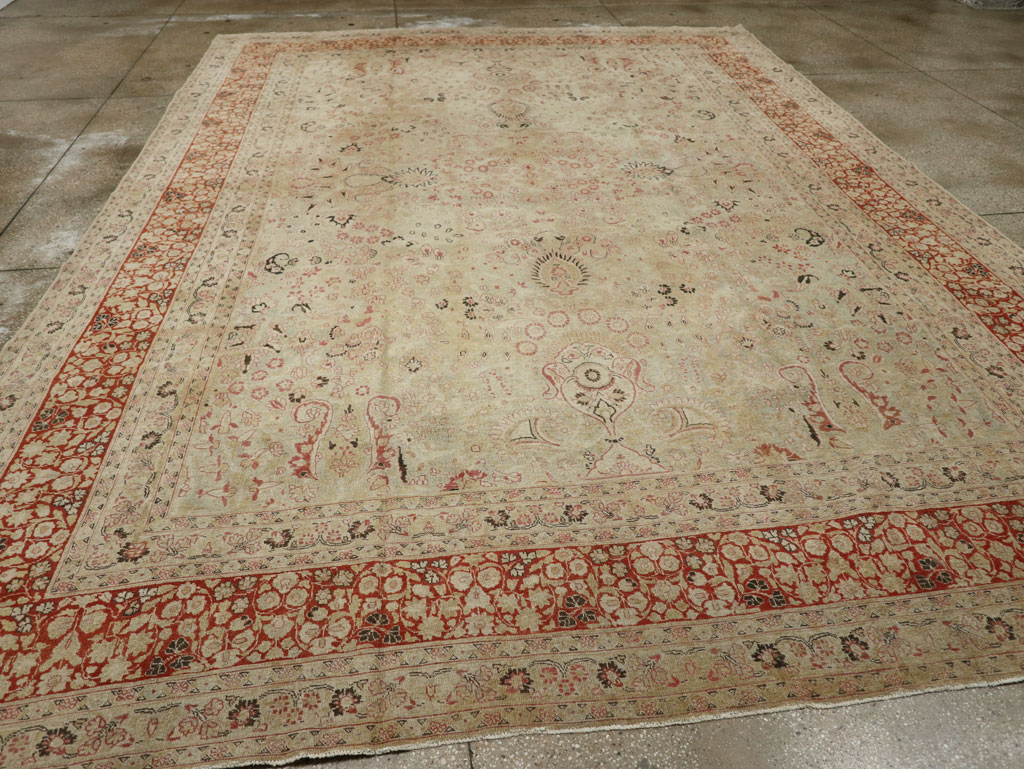 Antique Persian Mashad Carpet, No.23426 - Gss