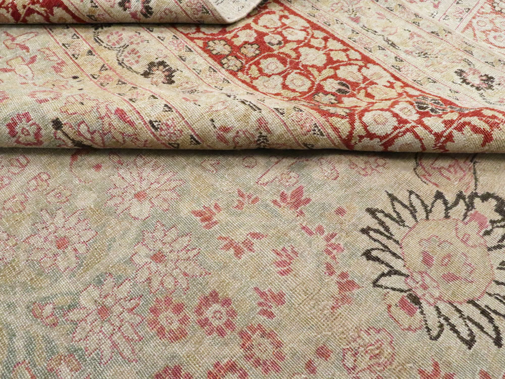 Antique Persian Mashad Carpet, No.23426 - Gss