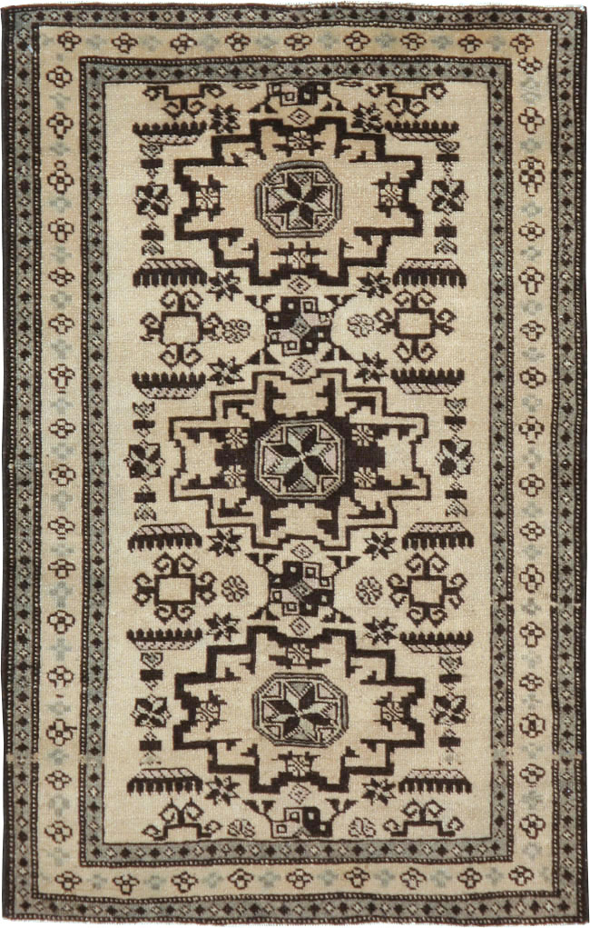 Vintage Persian Tabriz Rug (Pair: 1 of 2), No.23428 - Gss