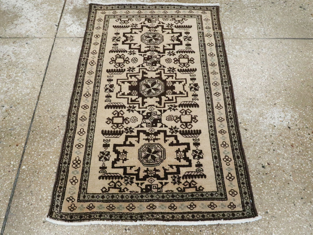 Vintage Persian Tabriz Rug (Pair: 1 of 2), No.23428 - Gss