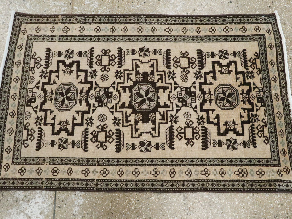 Vintage Persian Tabriz Rug (Pair: 1 of 2), No.23428 - Gss