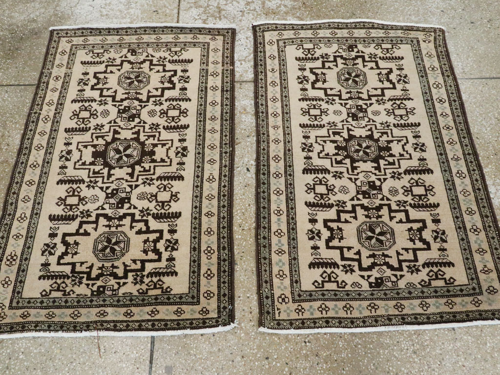 Vintage Persian Tabriz Rug (Pair: 1 of 2), No.23428 - Gss