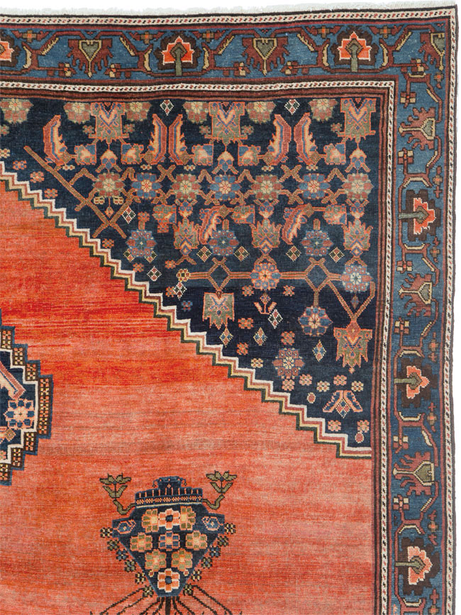 Antique Persian Bidjar Square Carpet, No.23433 - Gss