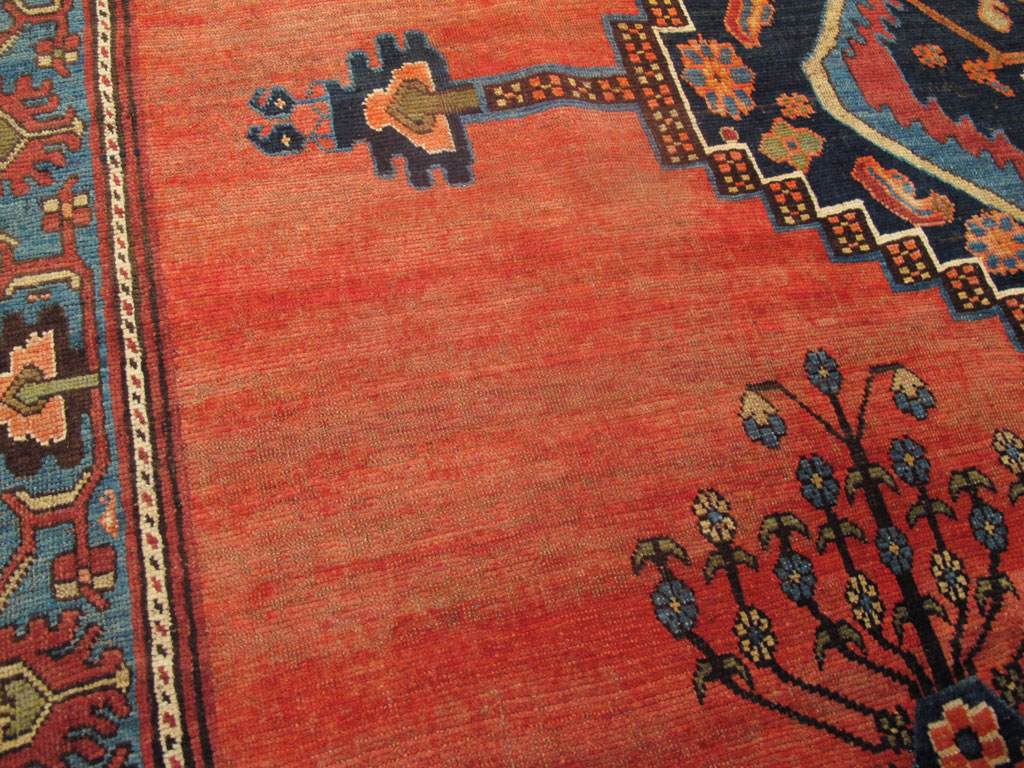 Antique Persian Bidjar Square Carpet, No.23433 - Gss