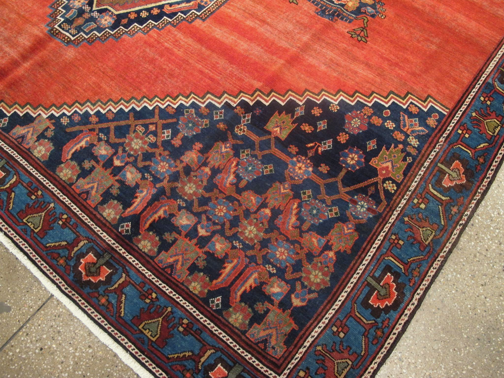 Antique Persian Bidjar Square Carpet, No.23433 - Gss