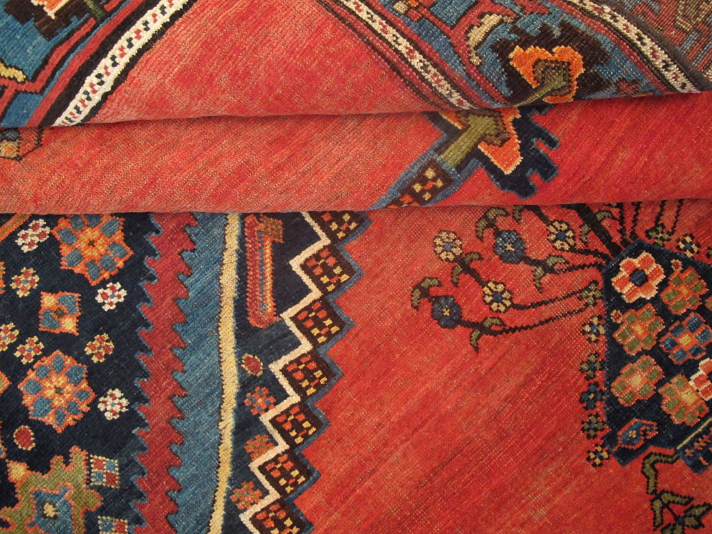 Antique Persian Bidjar Square Carpet, No.23433 - Gss