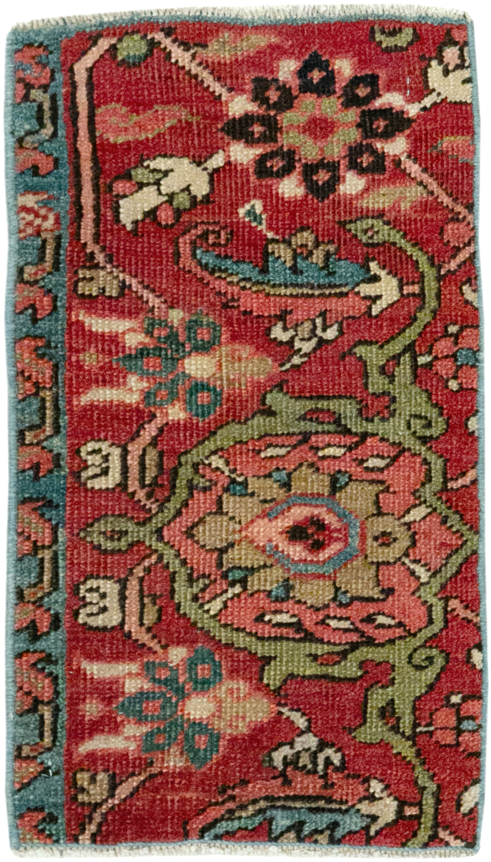 Antique Persian Heriz Wagireh Sampler Rug, No.23442 - Gss