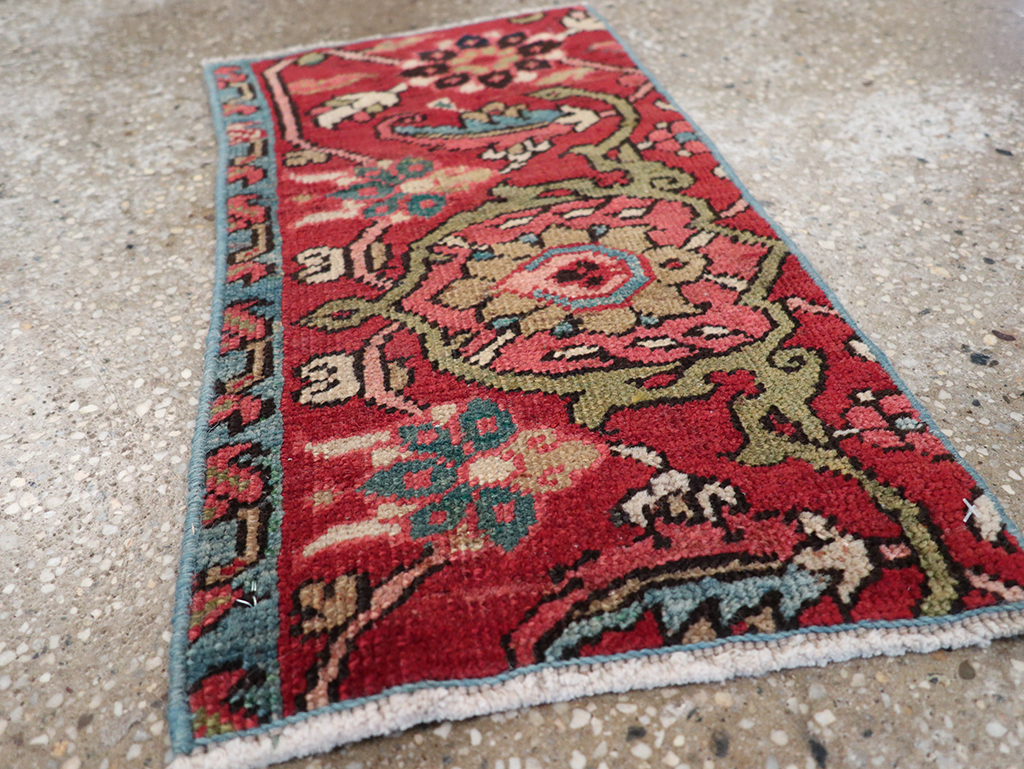 Antique Persian Heriz Wagireh Sampler Rug, No.23442 - Gss