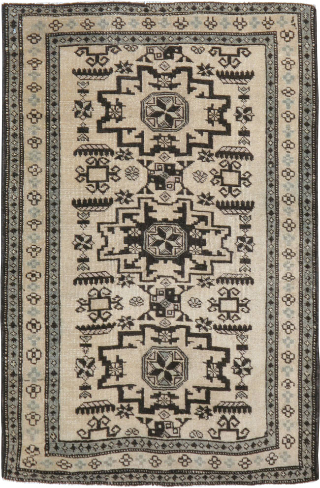 Vintage Persian Tabriz Rug (Pair: 2 of 2), No.23443 - Gss