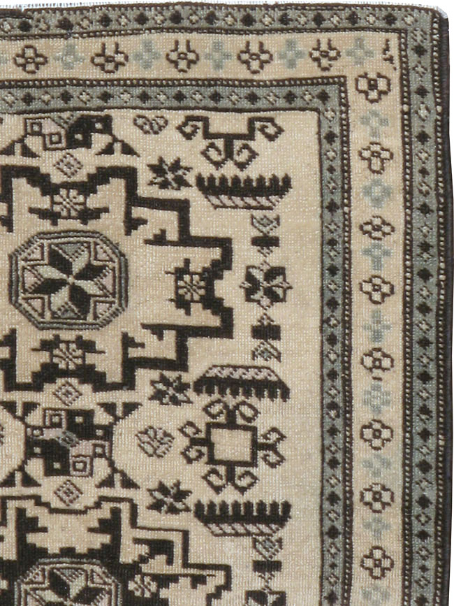 Vintage Persian Tabriz Rug (Pair: 2 of 2), No.23443 - Gss