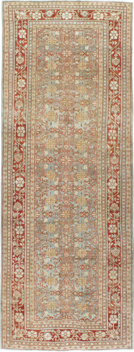 Antique Persian Mahal Gallery Runner, No.23453 - Gss