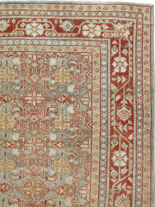 Antique Persian Mahal Gallery Runner, No.23453 - Gss
