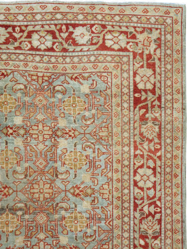 Antique Persian Mahal Gallery Runner, No.23453 - Gss