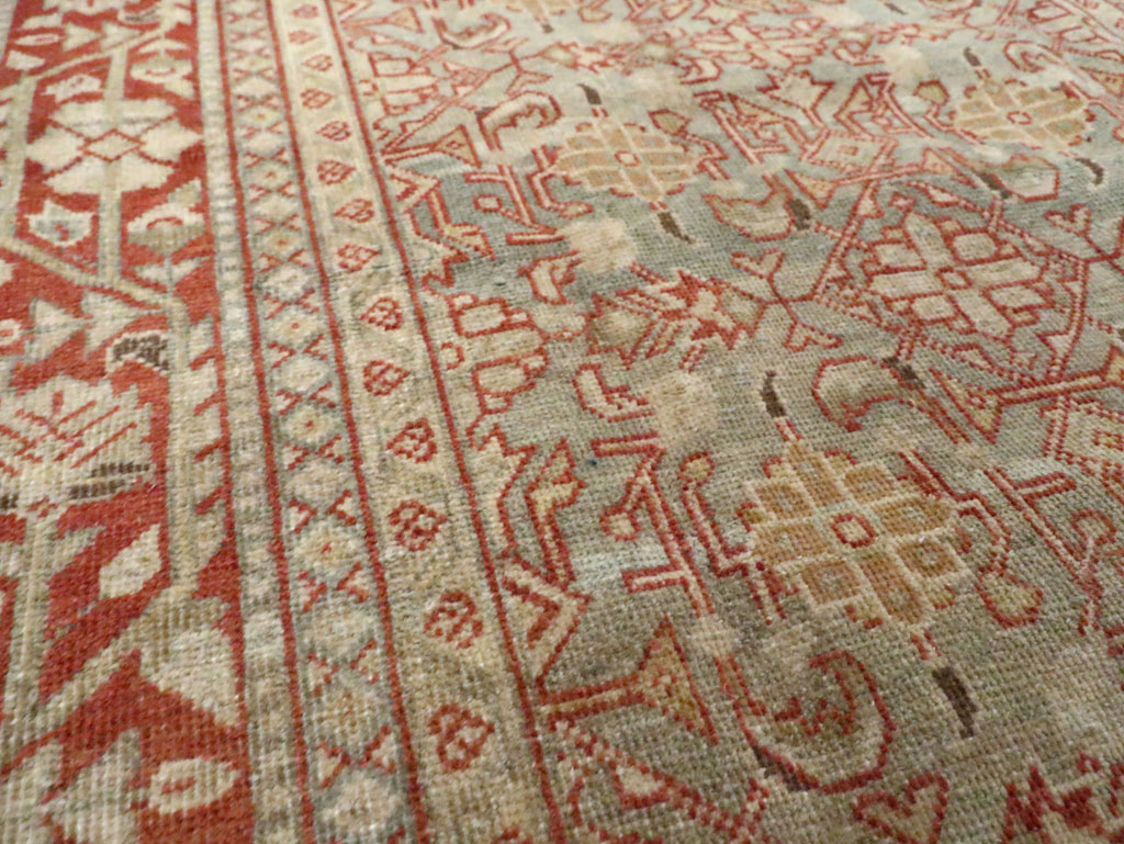 Antique Persian Mahal Gallery Runner, No.23453 - Gss