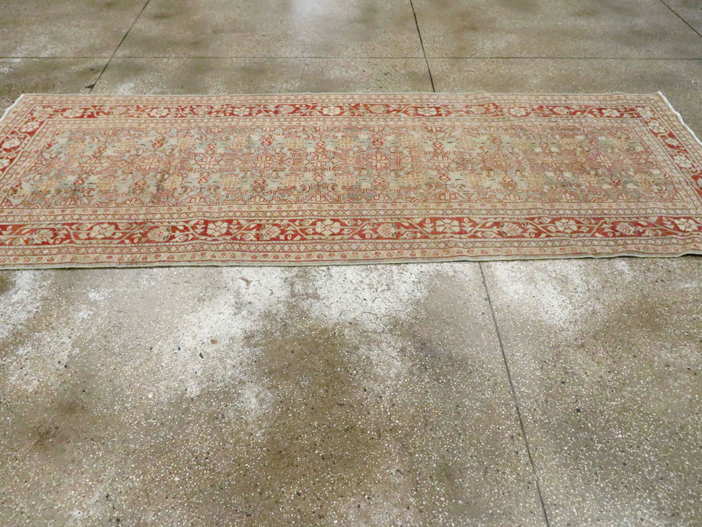 Antique Persian Mahal Gallery Runner, No.23453 - Gss