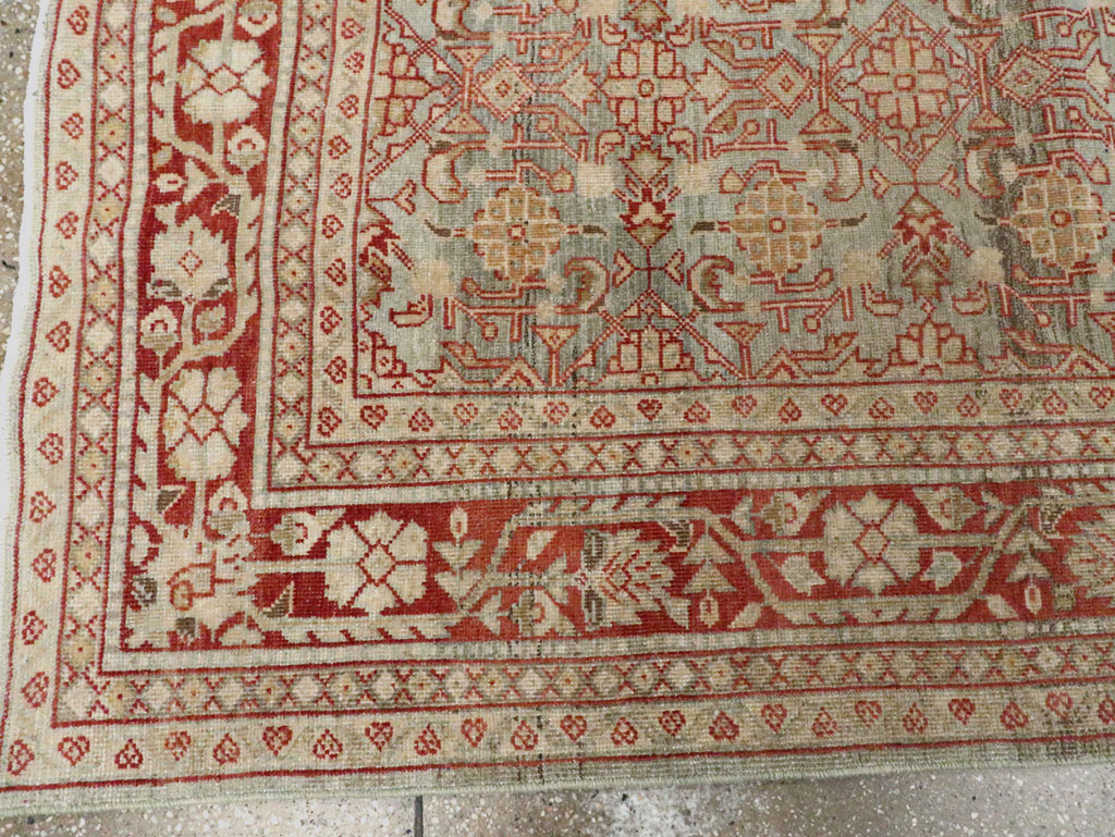 Antique Persian Mahal Gallery Runner, No.23453 - Gss