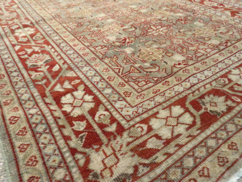 Antique Persian Mahal Gallery Runner, No.23453 - Gss