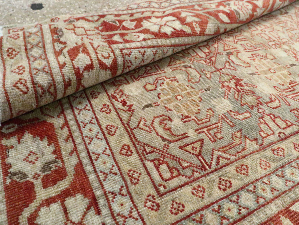 Antique Persian Mahal Gallery Runner, No.23453 - Gss