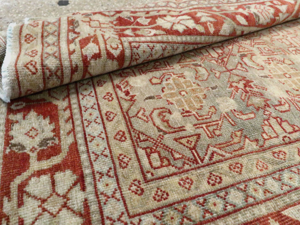 Antique Persian Mahal Gallery Runner, No.23453 - Gss