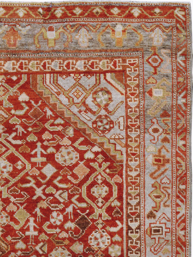 Vintage Persian Malayer Rug, No.23454 - Gss