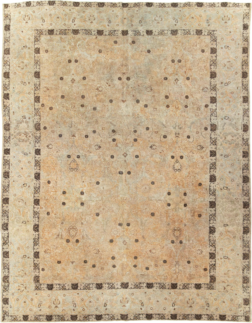 Antique Persian Tabriz Carpet, No.23467 - Gss