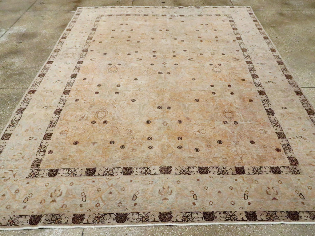 Antique Persian Tabriz Carpet, No.23467 - Gss