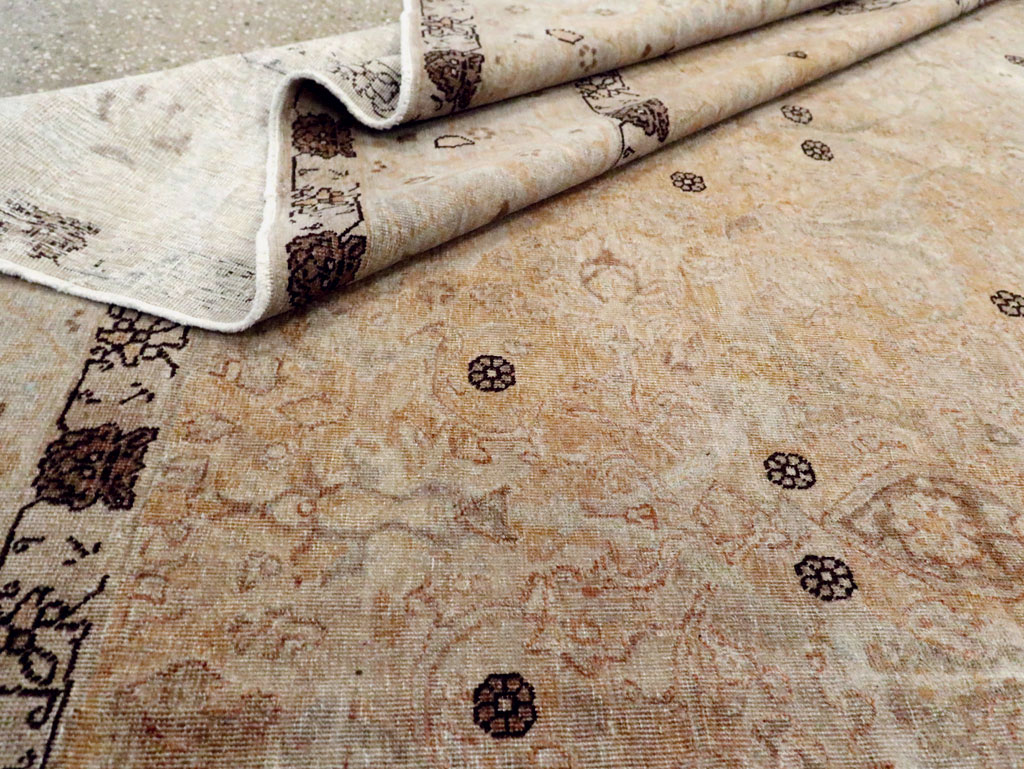Antique Persian Tabriz Carpet, No.23467 - Gss