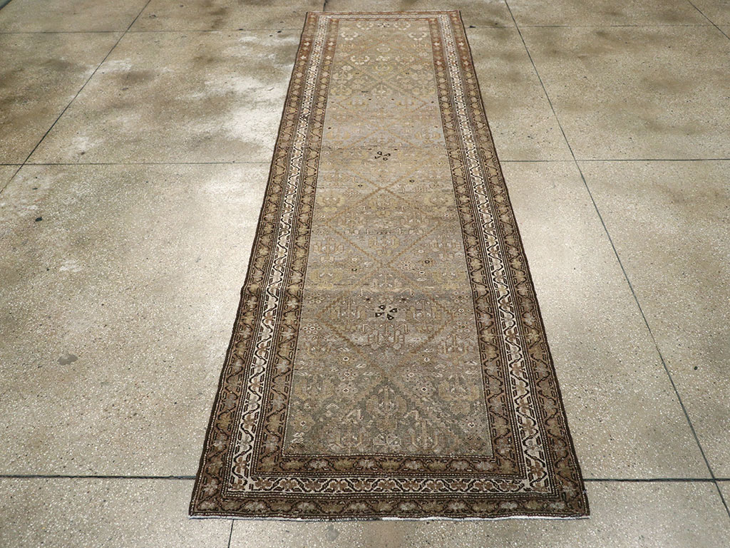 Vintage Persian Kurdish Runner, No.23475 - Gss