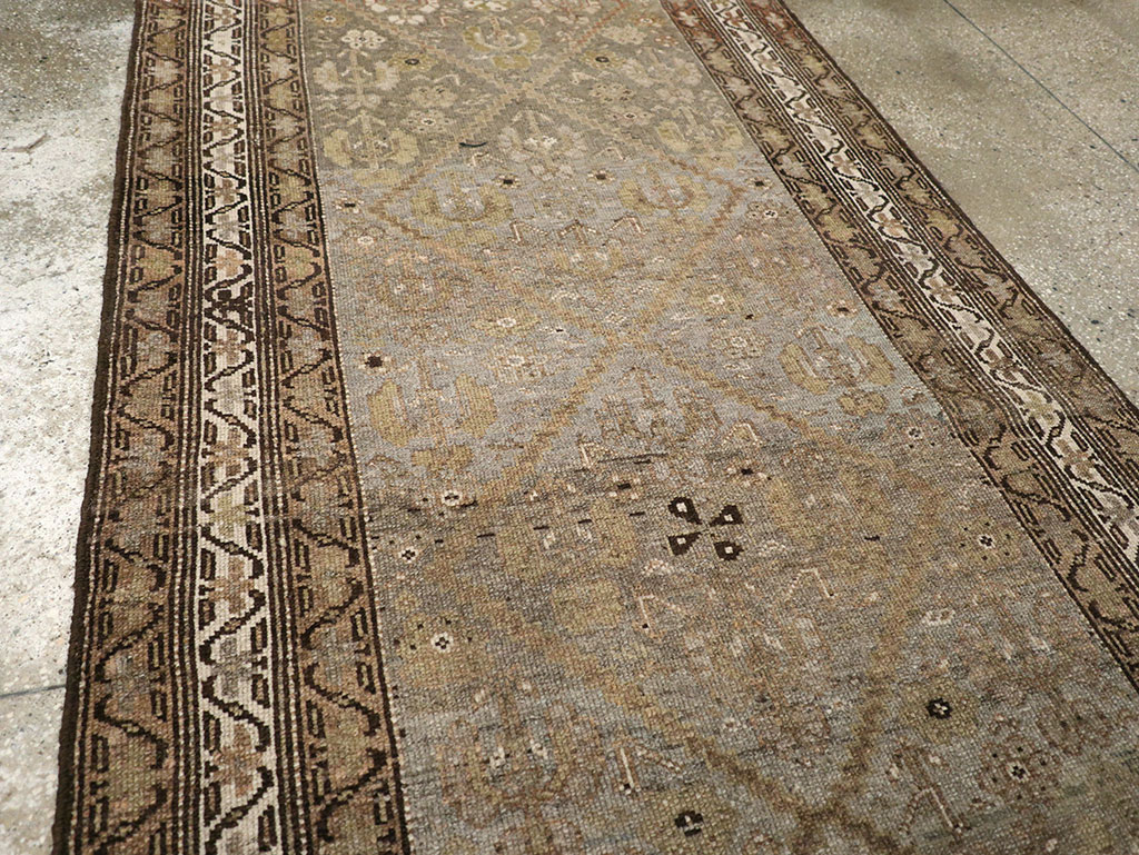 Vintage Persian Kurdish Runner, No.23475 - Gss