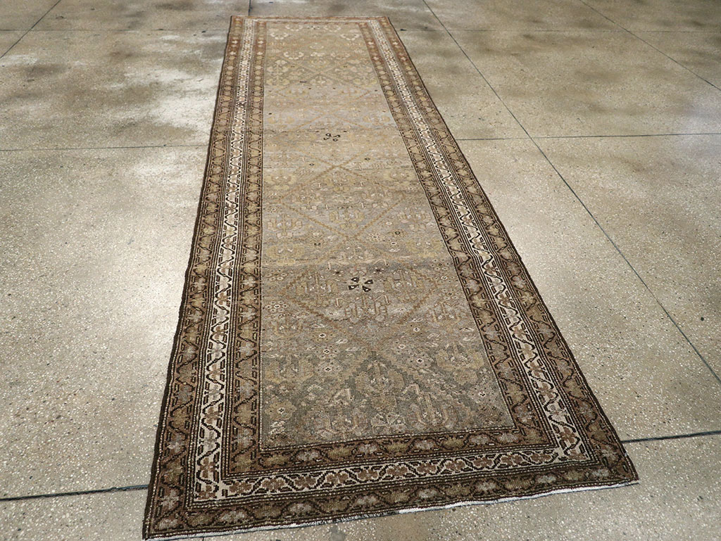 Vintage Persian Kurdish Runner, No.23475 - Gss