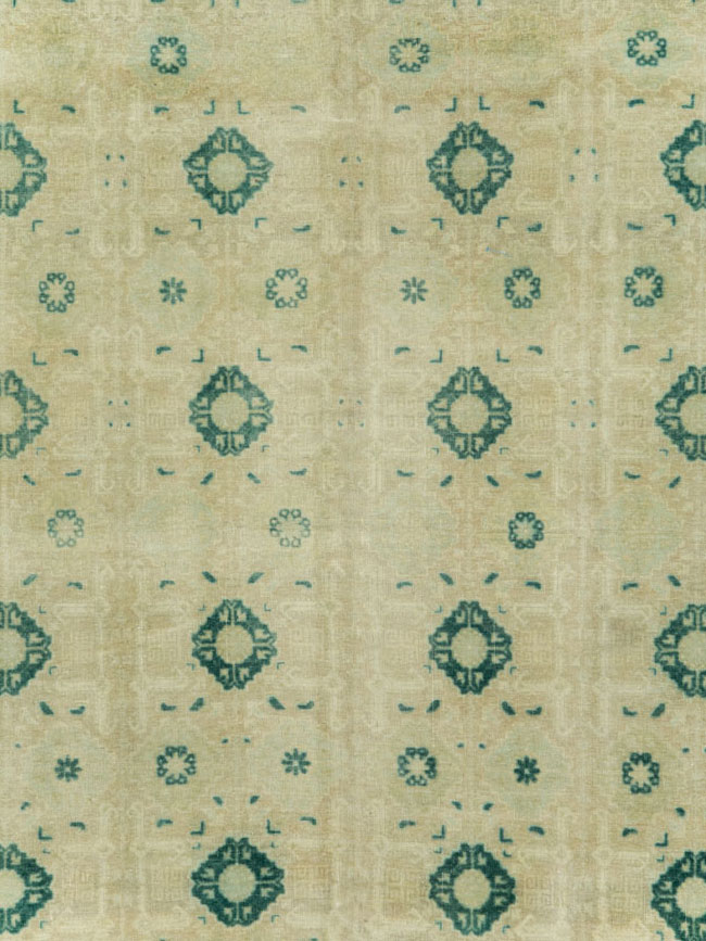 Vintage Persian Tabriz Carpet, No.23476 - Gss