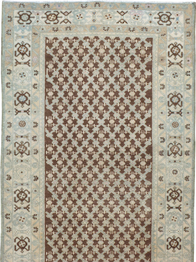 Vintage Persian Malayer Runner, No.23478 - Gss
