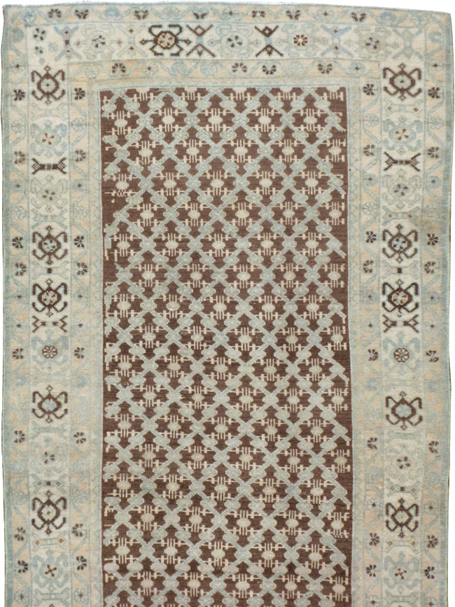Vintage Persian Malayer Runner, No.23478 - Gss
