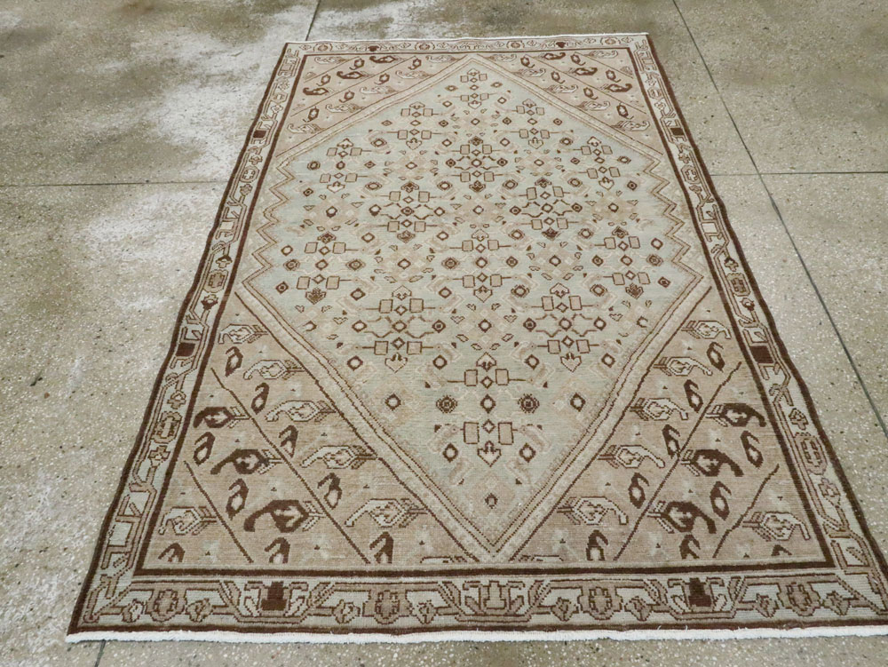 Vintage Persian Malayer Rug (Pair: 2 of 2), No.23480 - Gss