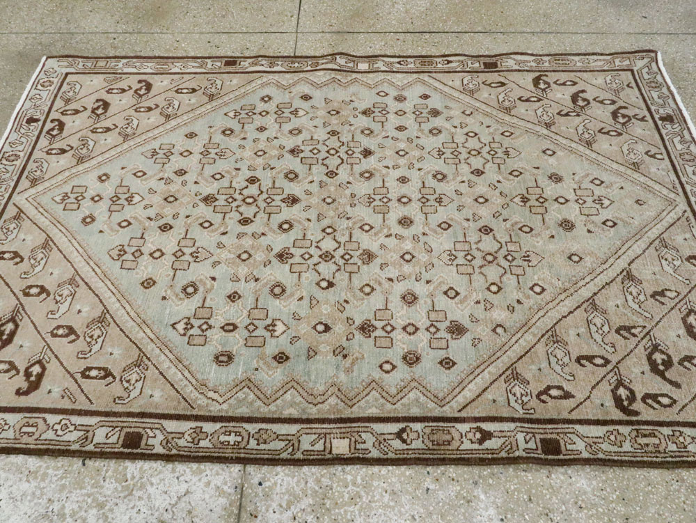 Vintage Persian Malayer Rug (Pair: 2 of 2), No.23480 - Gss