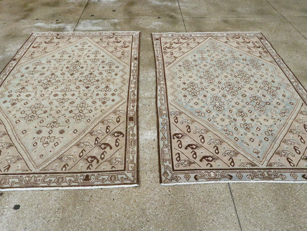 Vintage Persian Malayer Rug (Pair: 2 of 2), No.23480 - Gss