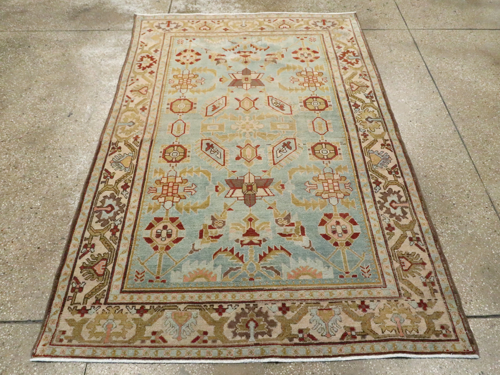 Vintage Persian Malayer Rug, No.23484 - Gss