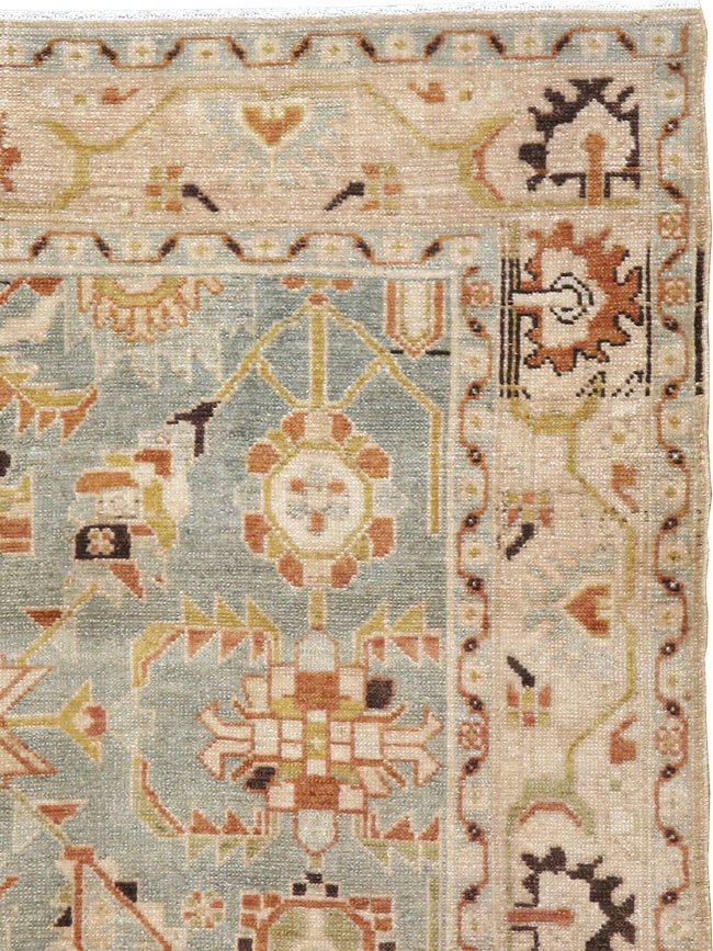 Vintage  Persian Malayer Rug, No.23485 - Gss