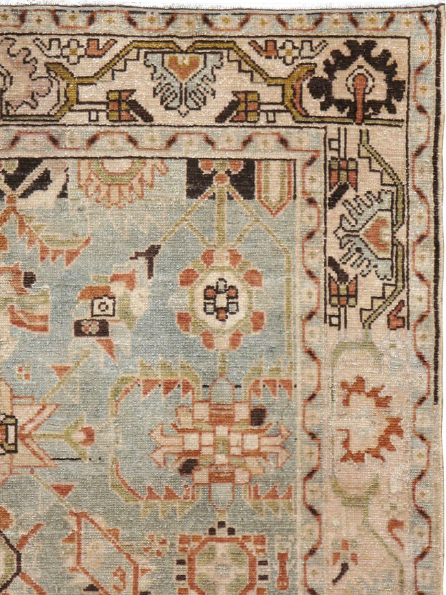 Vintage  Persian Malayer Rug, No.23485 - Gss