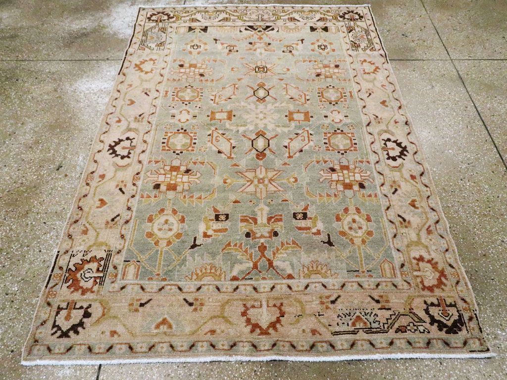 Vintage  Persian Malayer Rug, No.23485 - Gss