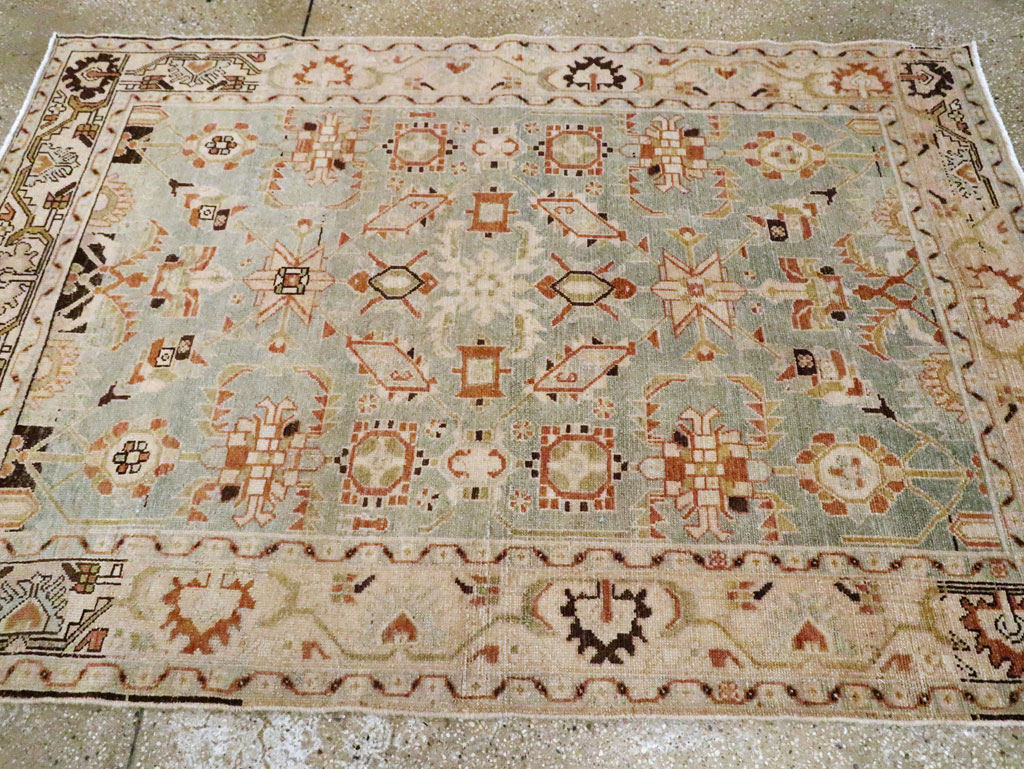 Vintage  Persian Malayer Rug, No.23485 - Gss