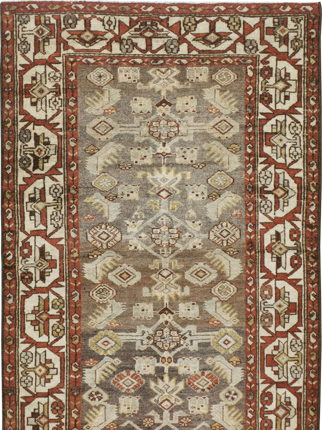 Vintage Persian Bakhtiari Rug, No.23488 - Gss