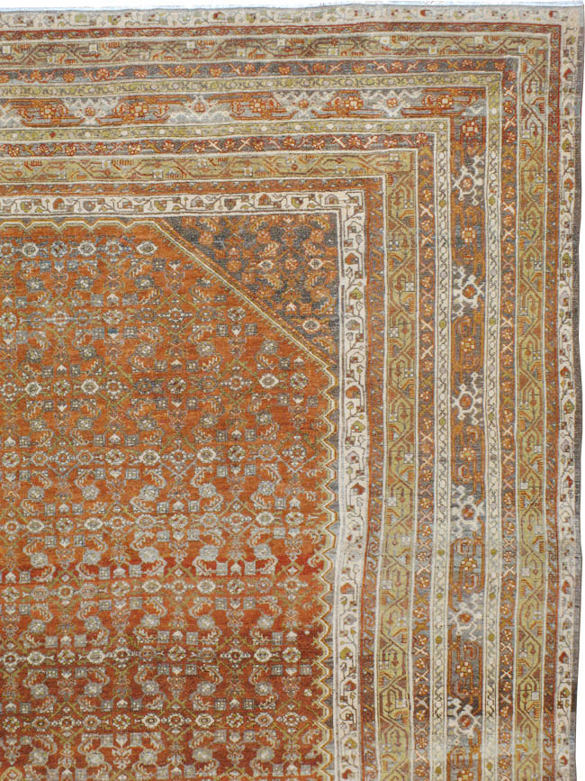 Antique Persian Malayer Carpet, No.23495 - Gss