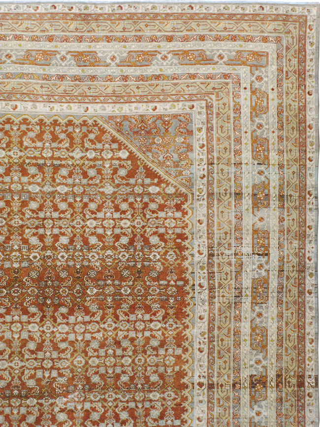 Antique Persian Malayer Carpet, No.23495 - Gss