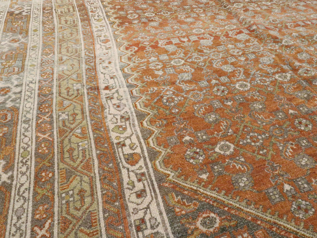 Antique Persian Malayer Carpet, No.23495 - Gss
