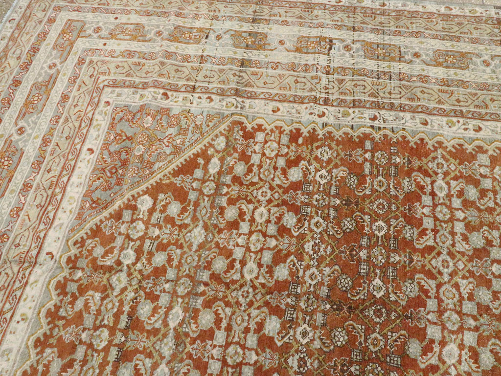 Antique Persian Malayer Carpet, No.23495 - Gss