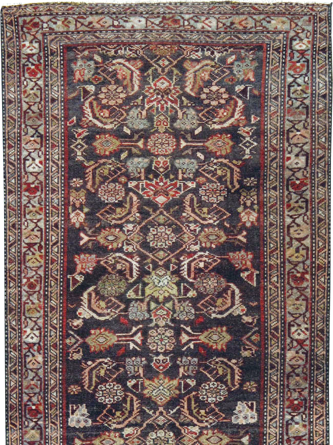 Vintage Persian Malayer Runner, No.23503 - Gss
