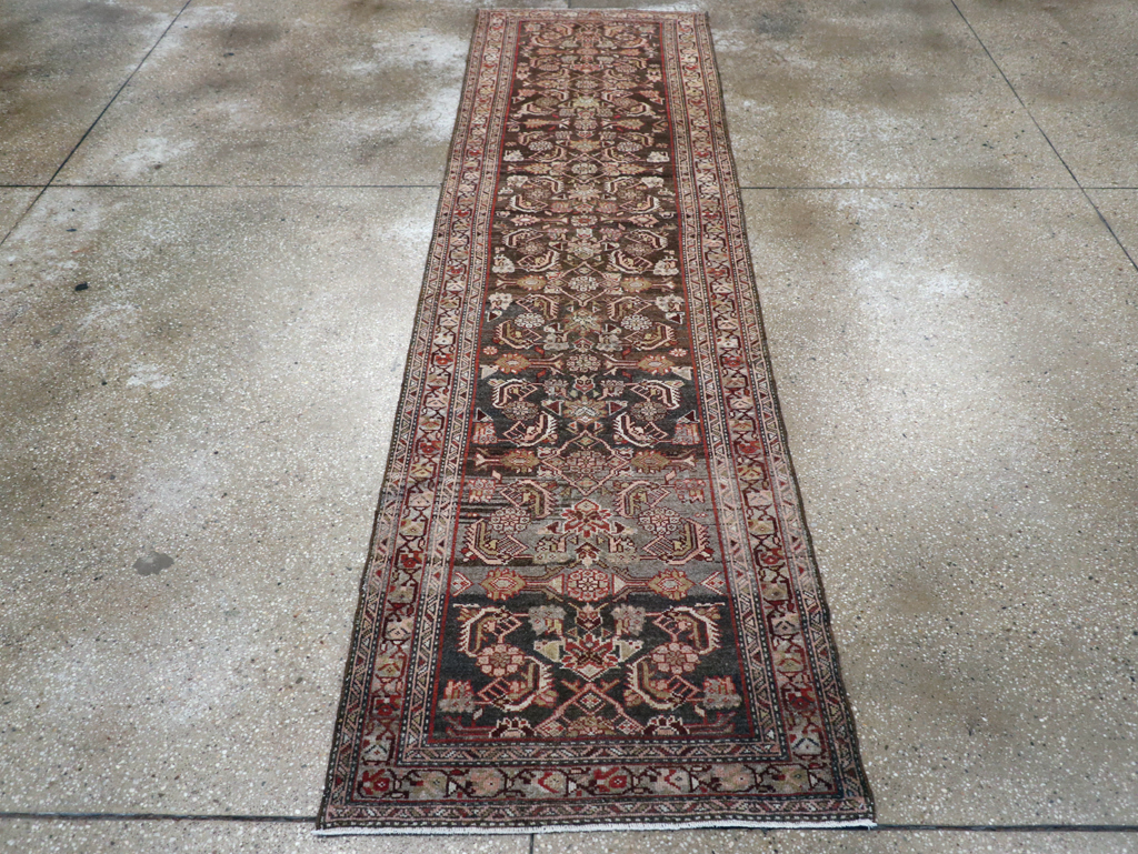Vintage Persian Malayer Runner, No.23503 - Gss