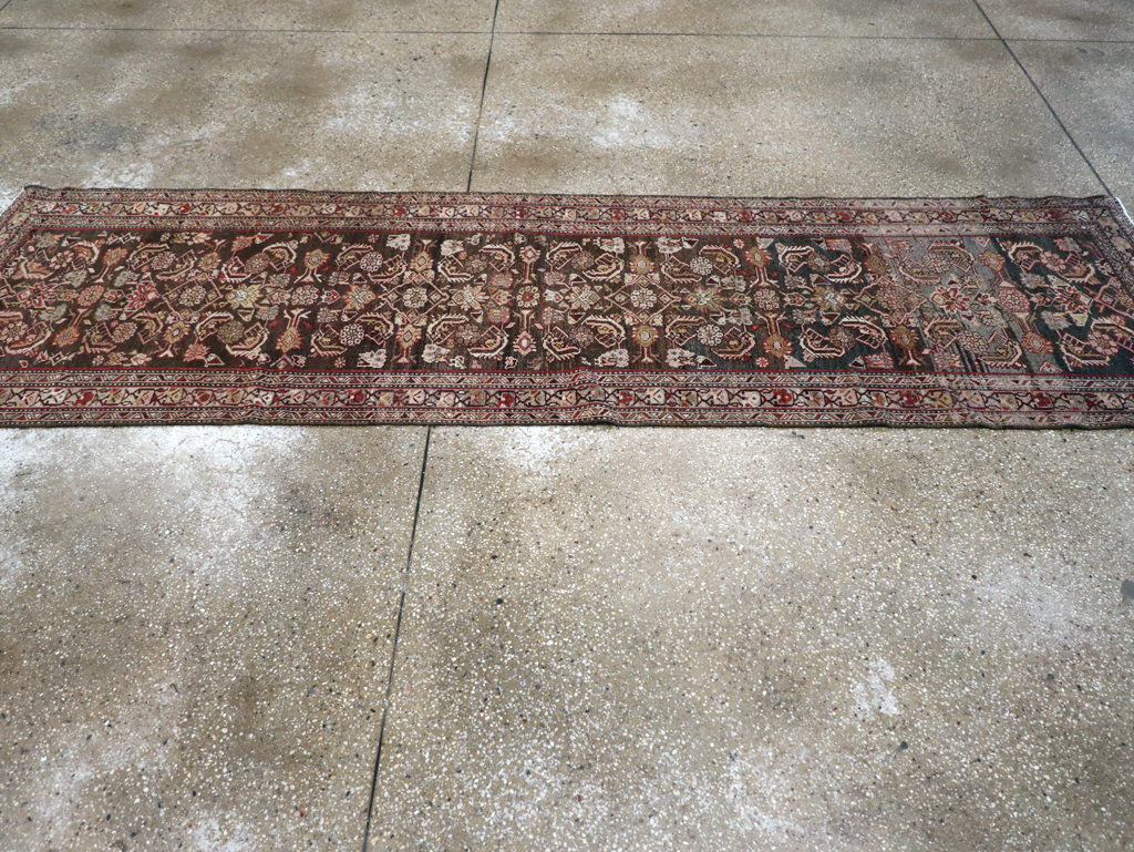 Vintage Persian Malayer Runner, No.23503 - Gss