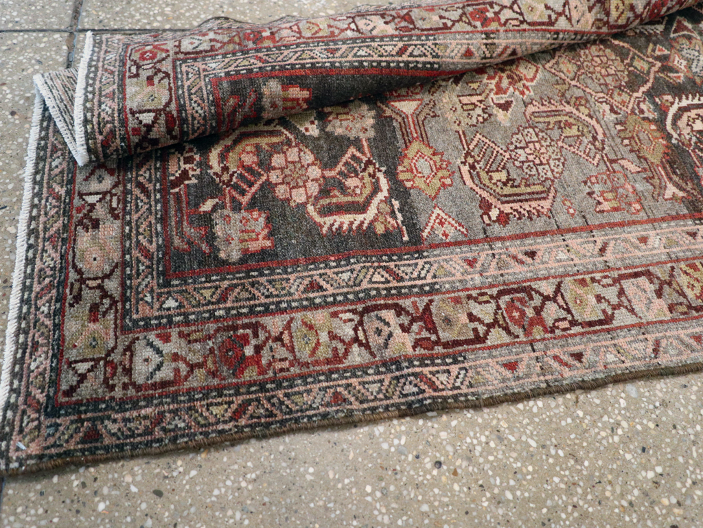 Vintage Persian Malayer Runner, No.23503 - Gss